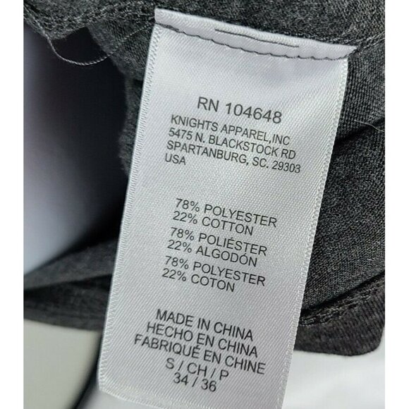 Missouri Mizzou Tigers T-Shirt Mens Size Small Long Sleeve Gray Tee Champion - Picture 4 of 6